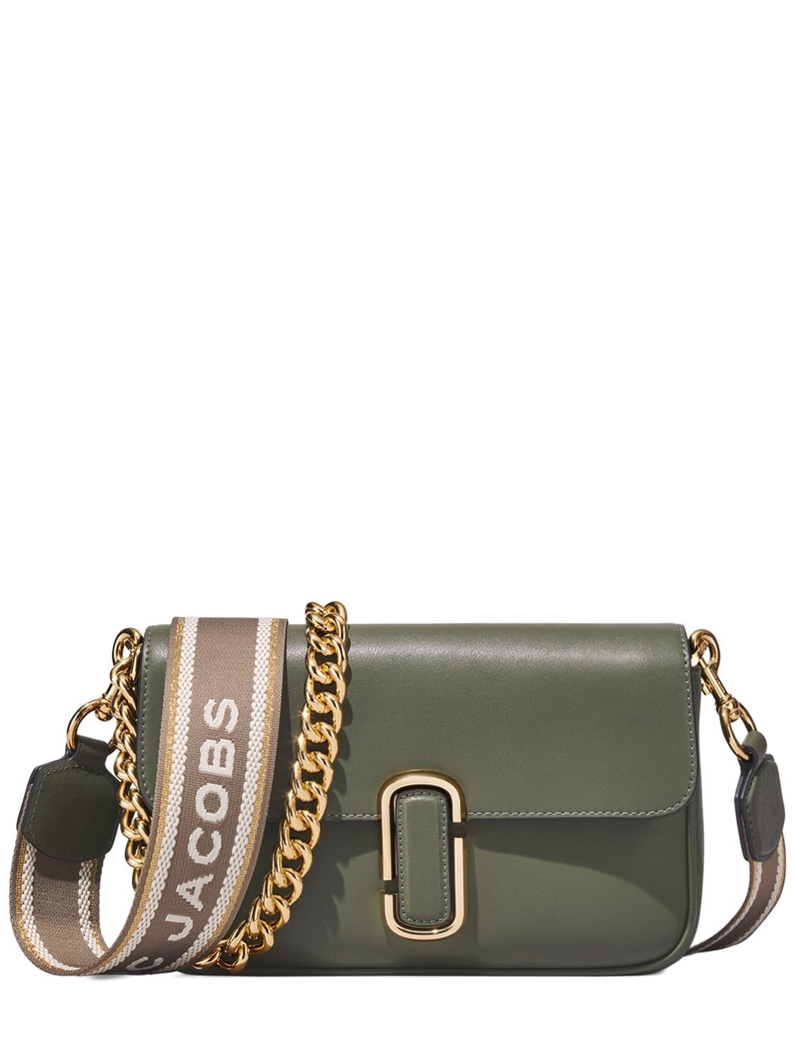 Marc Jacobs Green 'The J Marc Mini' Shoulder Bag