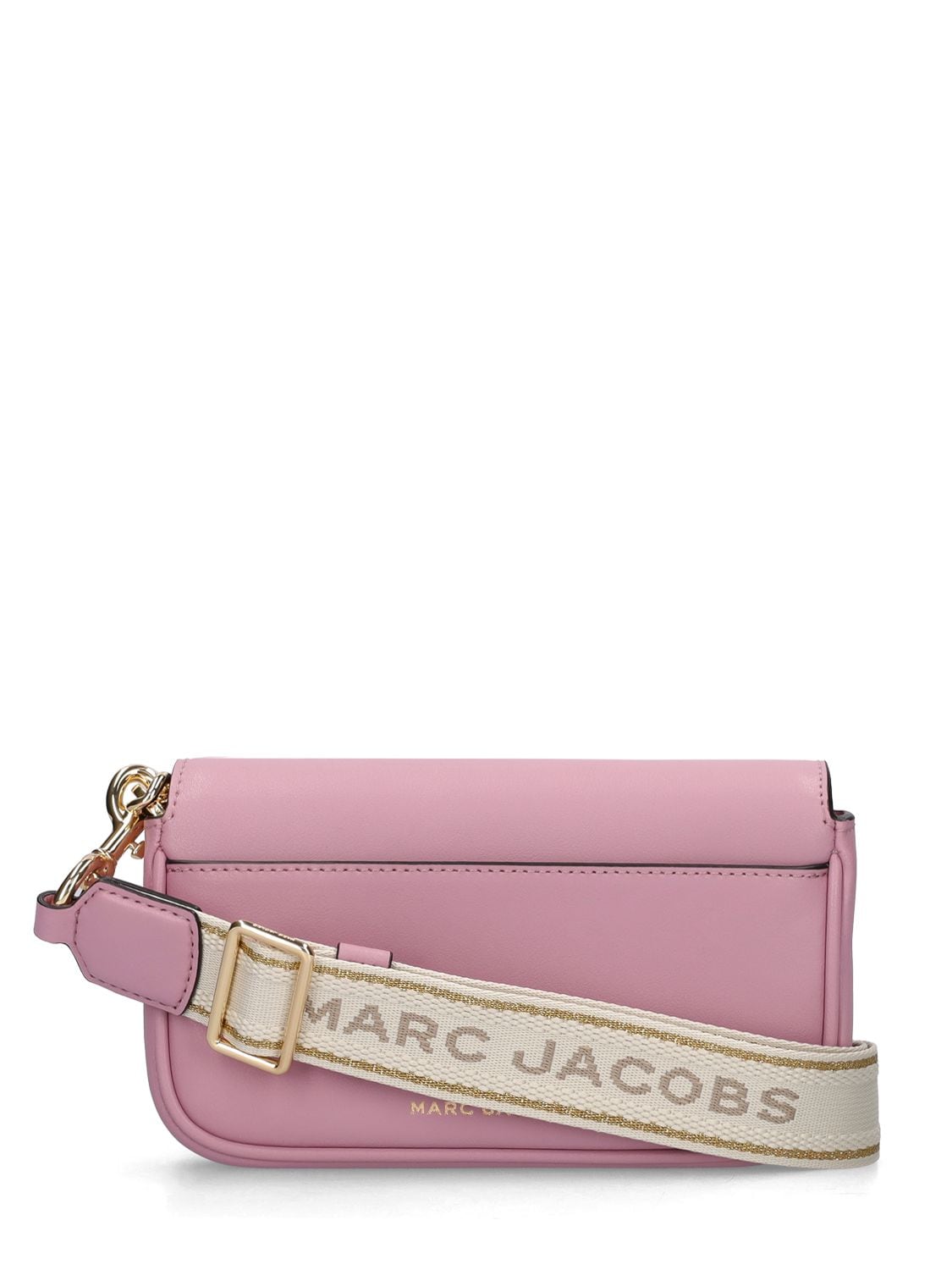 Shop Marc Jacobs (the) The Mini Soft Leather Shoulder Bag In Lilas