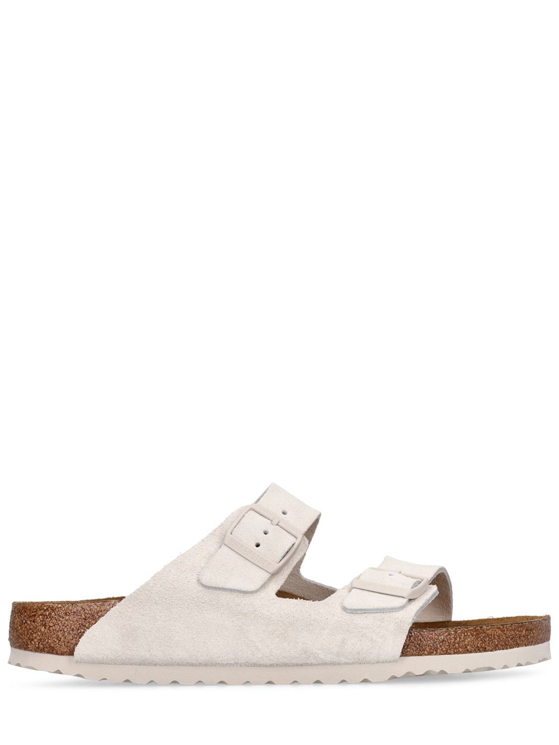 Birkenstock Arizona Sfb In Antique White