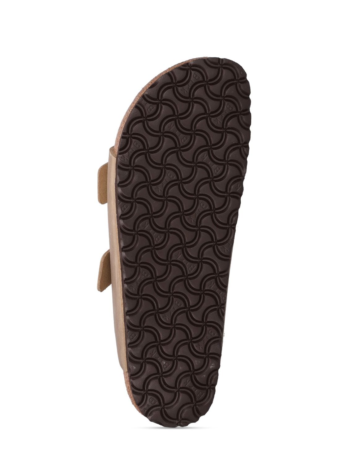 Shop Birkenstock Arizona Leather Sandals In Tabacco Brown