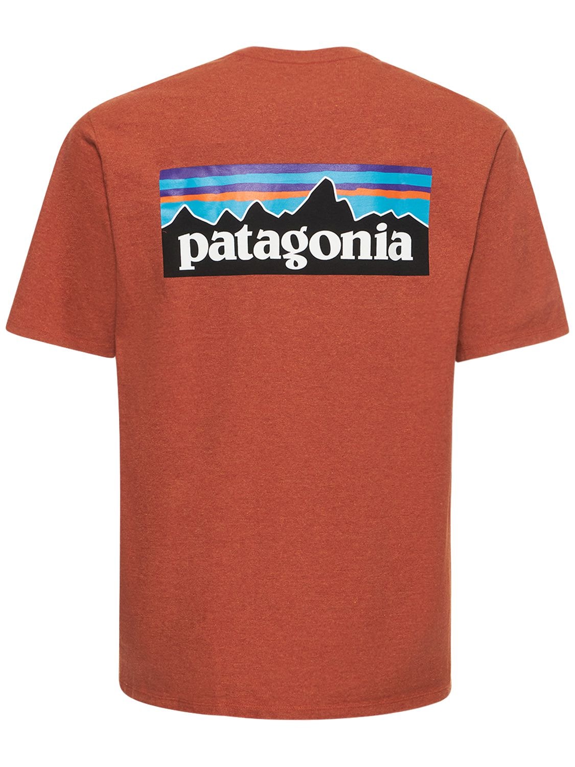 Patagonia P-6 Logo Recycled Cotton Blend T-shirt