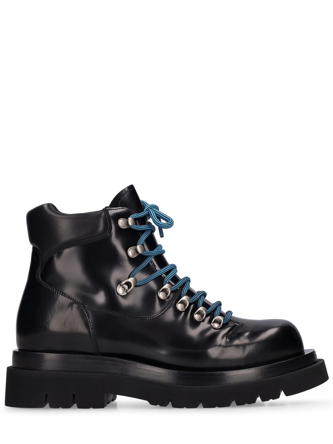 Hiking Lug Leather Ankle Boots
