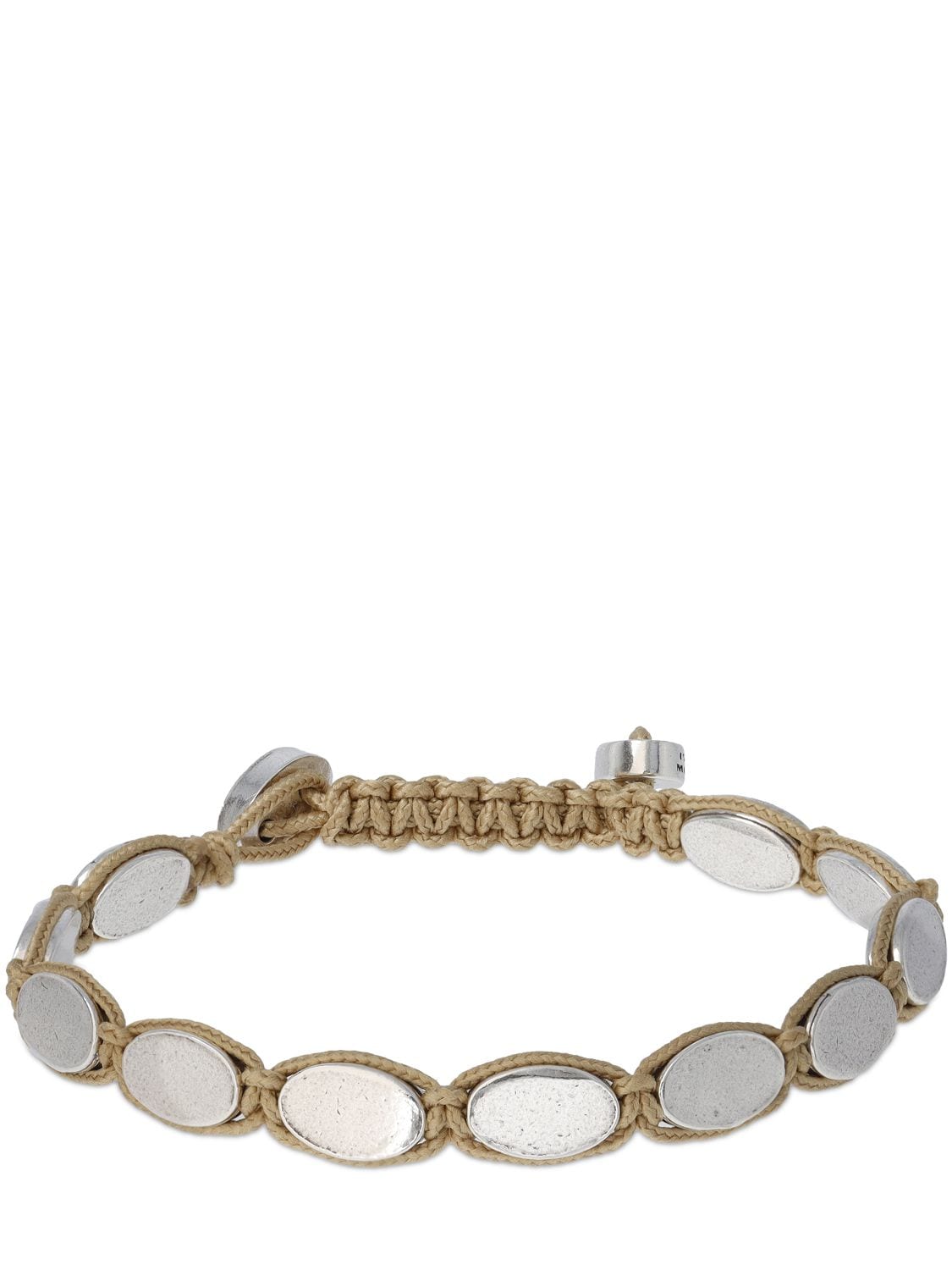 Isabel Marant Sweets Chain Bracelet In Natural,silver
