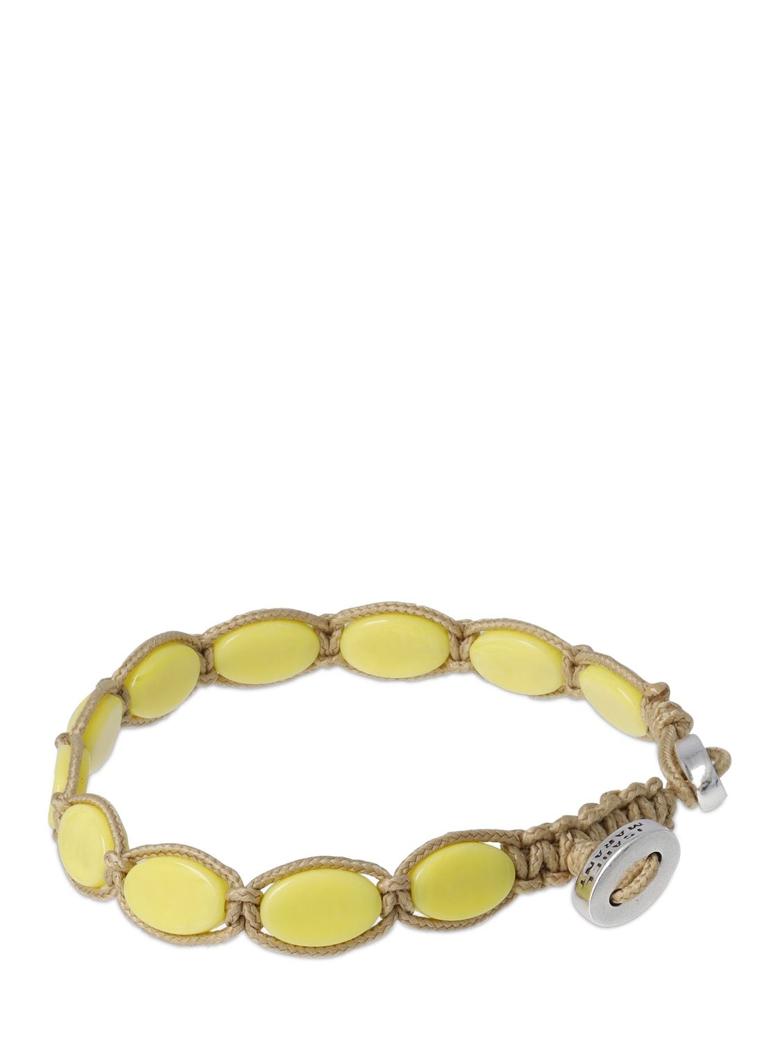 Shop Isabel Marant Sweets Chain Bracelet In Yellow,beige