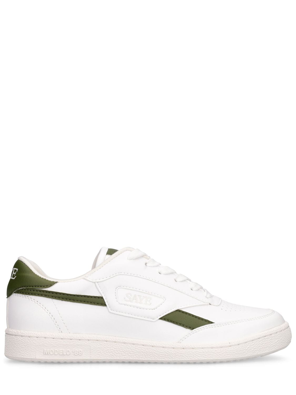 Saye Modelo '89 Vegan Cactus Trainers In White At Urban Outfitters