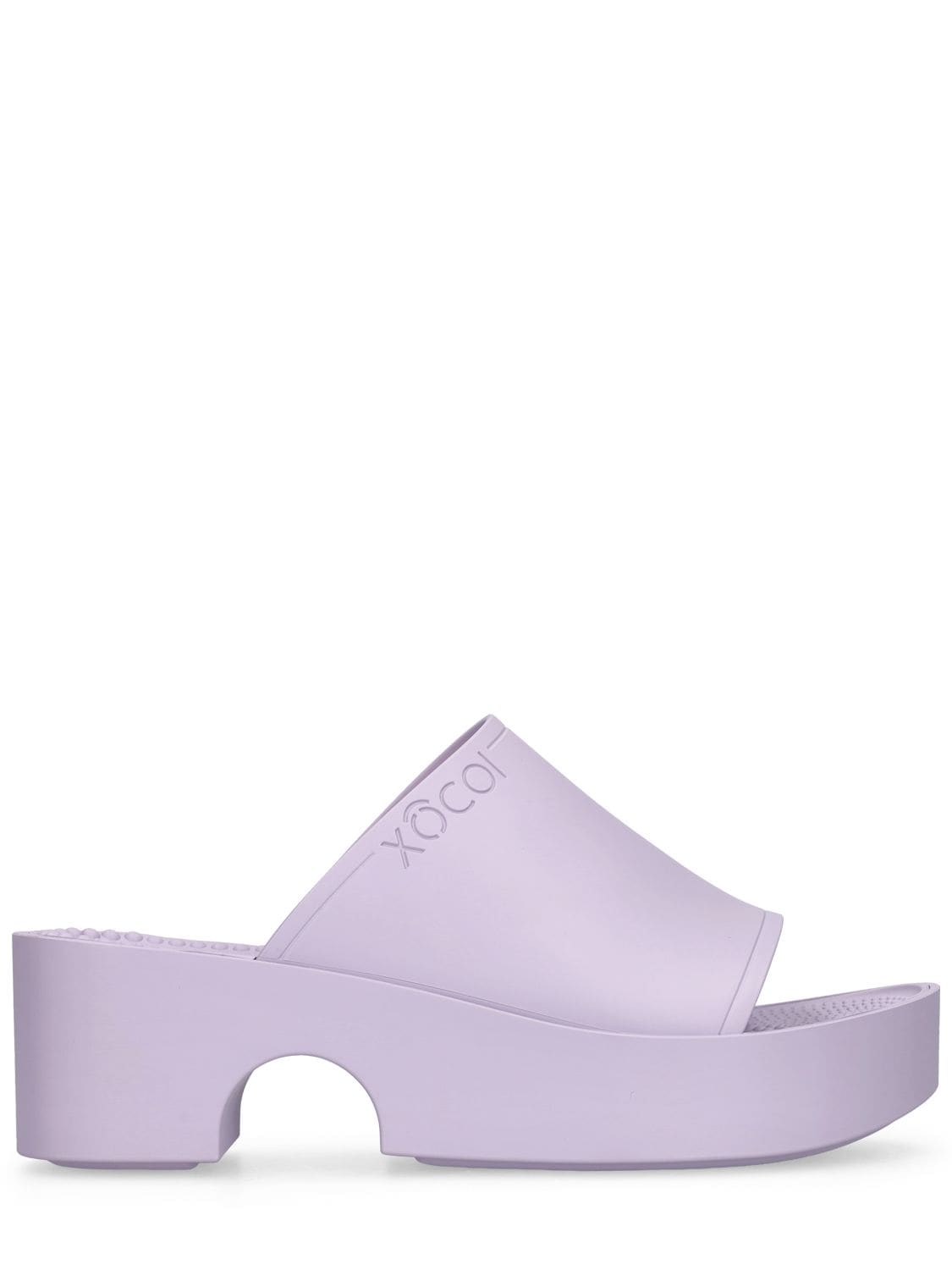 Xocoi 60mm Mula Sandals In Lavender