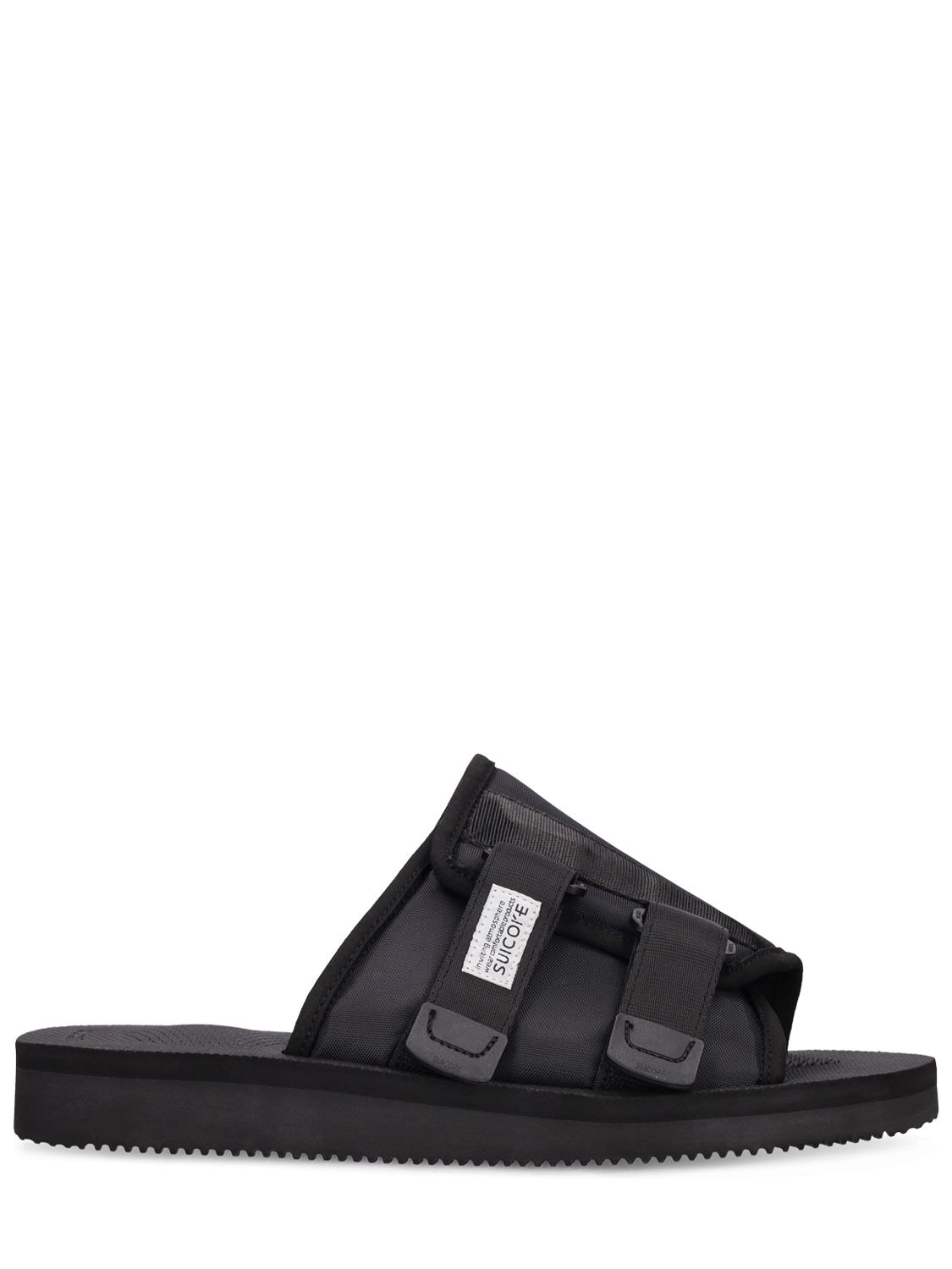 Suicoke Kaw-cab Slide Sandals In Black