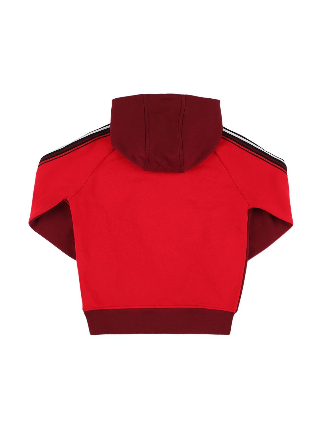 Burberry Boys & Girls Dark Red Hooded Sweatshirt