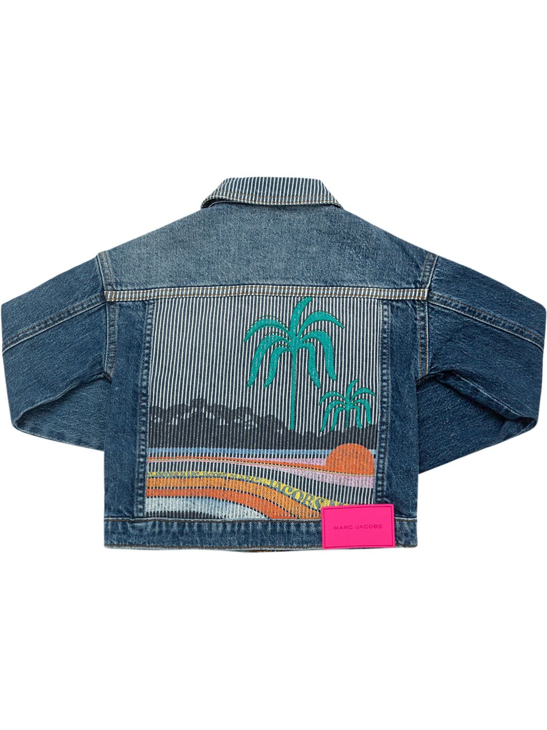 Marc Jacobs (the) Kids' Washed & Embroidered Denim Jacket
