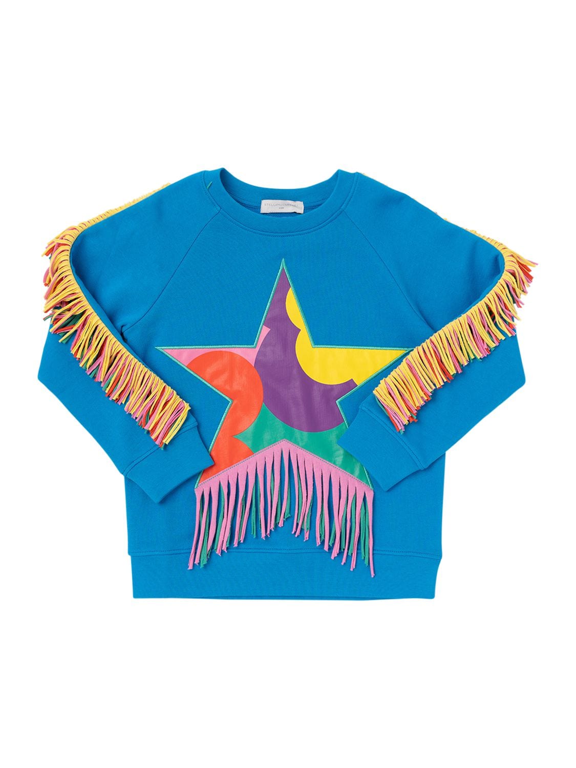 Fringed Organic Cotton Sweatshirt – KIDS-GIRLS > CLOTHING > SWEATSHIRTS