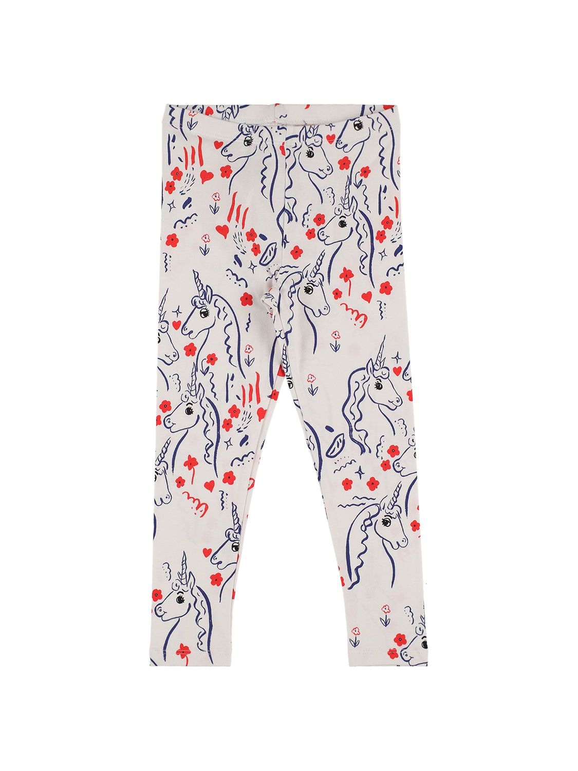 Unicorns Print Organic Cotton Leggings – KIDS-GIRLS > CLOTHING > PANTS & LEGGINGS