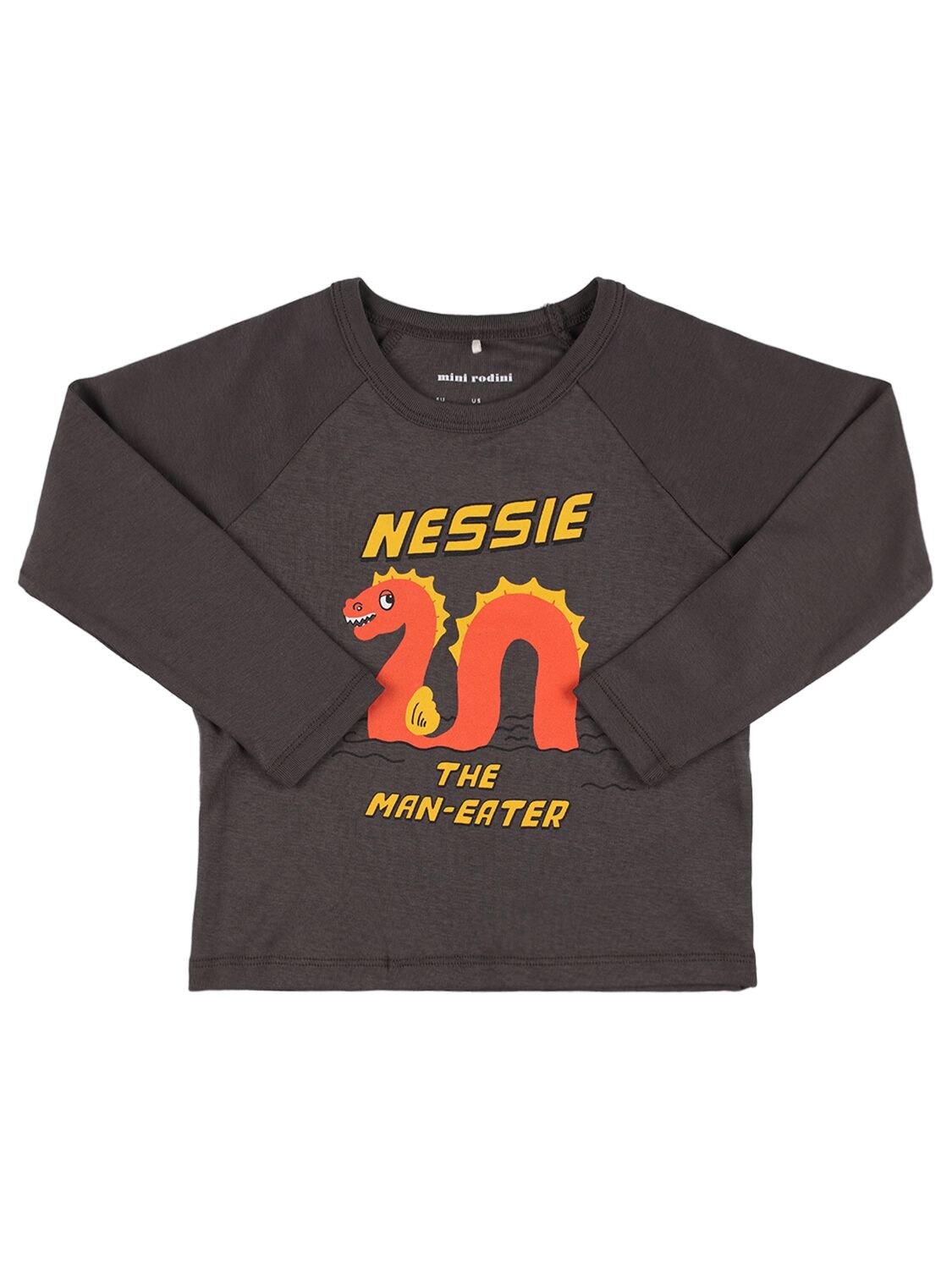 Nessie Print Organic Cotton T-shirt – KIDS-BOYS > CLOTHING > T-SHIRTS