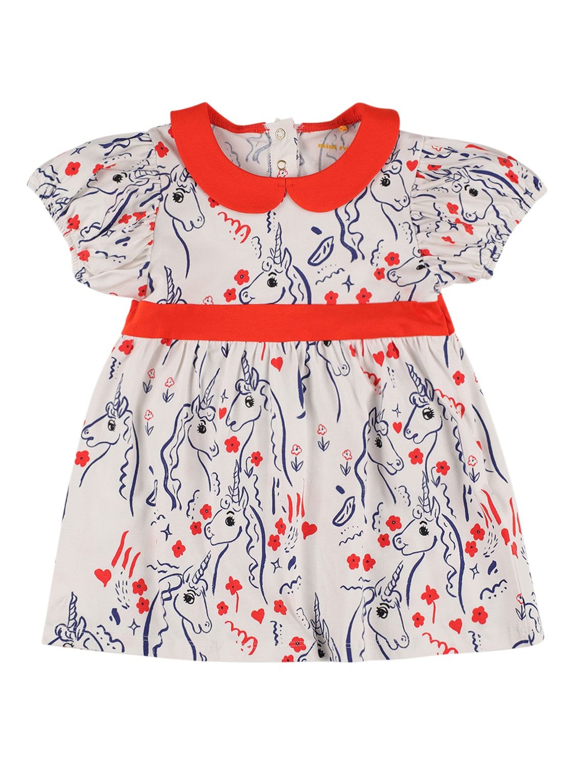 Unicorns Print Organic Cotton Dress – KIDS-GIRLS > CLOTHING > DRESSES
