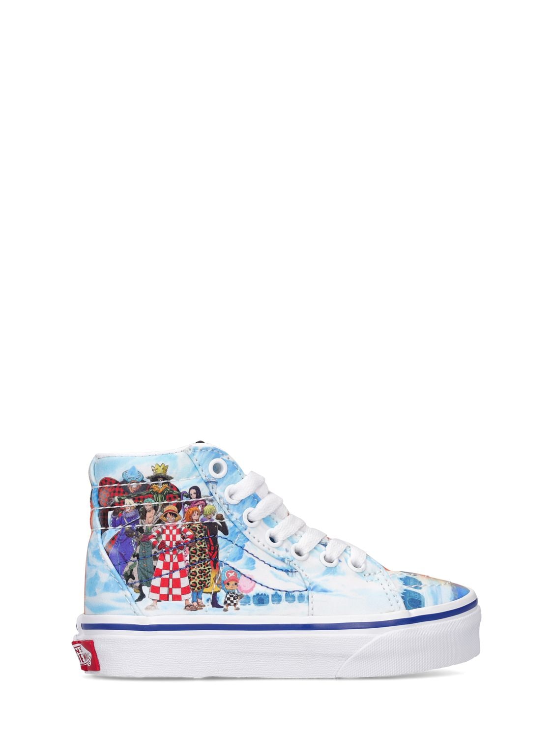 One Piece Print High Zip-up Sneakers – KIDS-GIRLS > SHOES > SNEAKERS