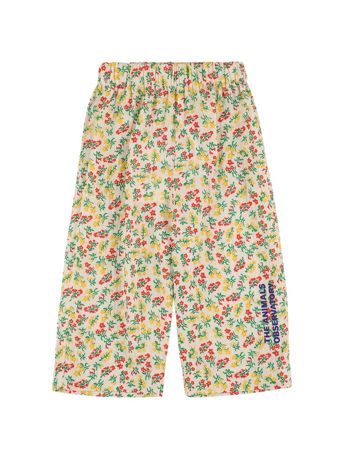 Flower Print Cotton Pants – KIDS-GIRLS > CLOTHING > PANTS & LEGGINGS