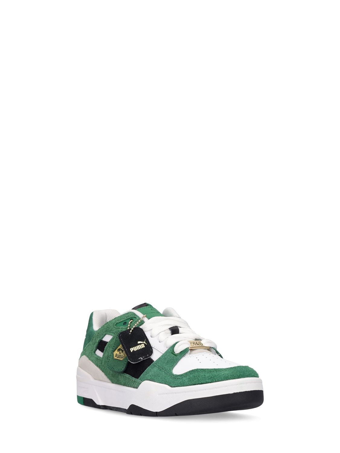 Puma Kids' Slipstream Archive Remastered Sneakers In White,green | ModeSens