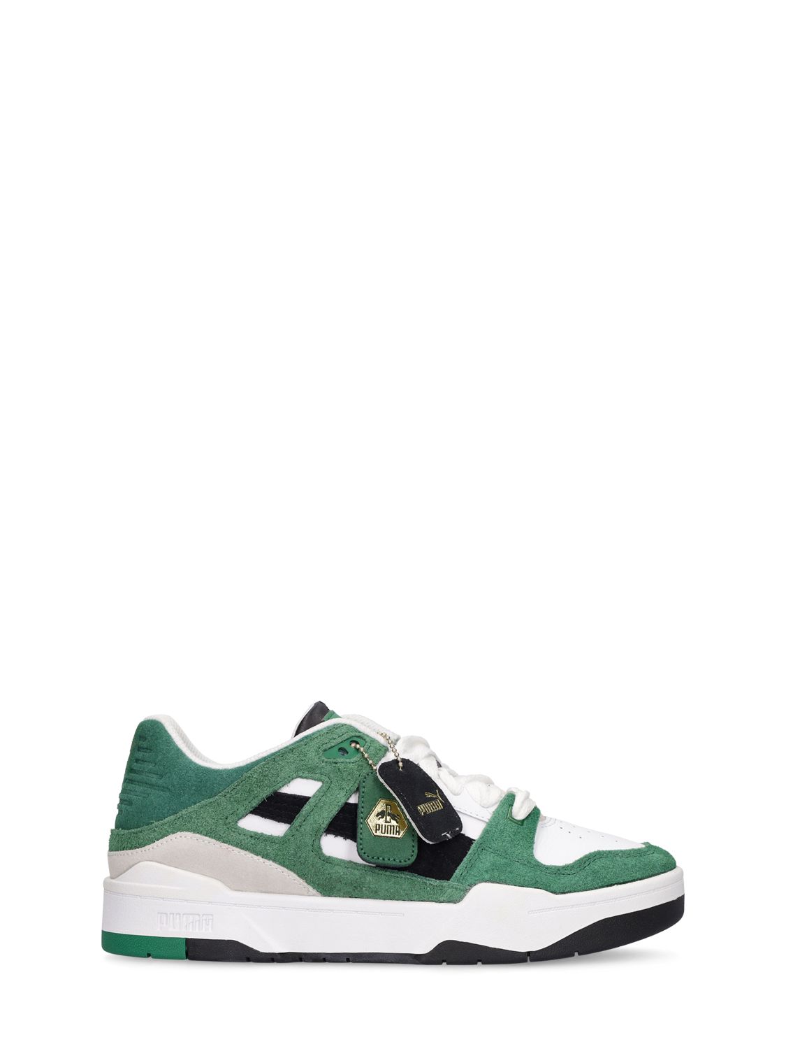 Puma Kids' Slipstream Archive Remastered Sneakers In White,green ModeSens