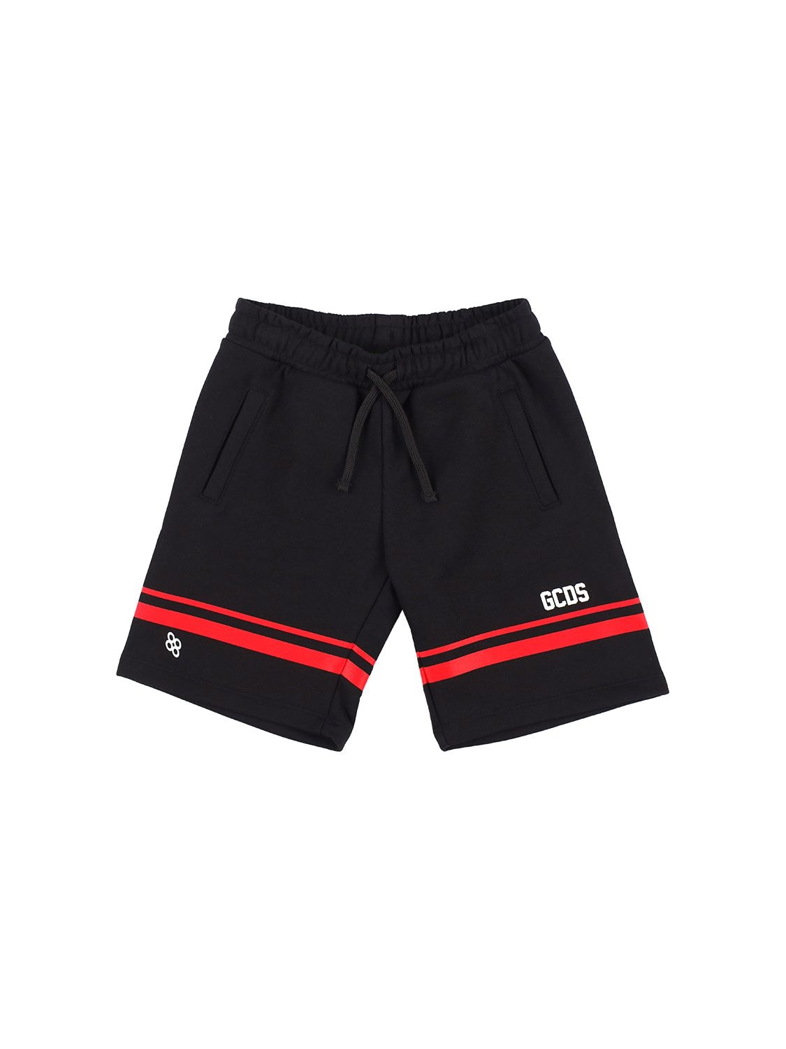 Printed Logo Cotton Sweat Shorts – KIDS-BOYS > CLOTHING > SHORTS