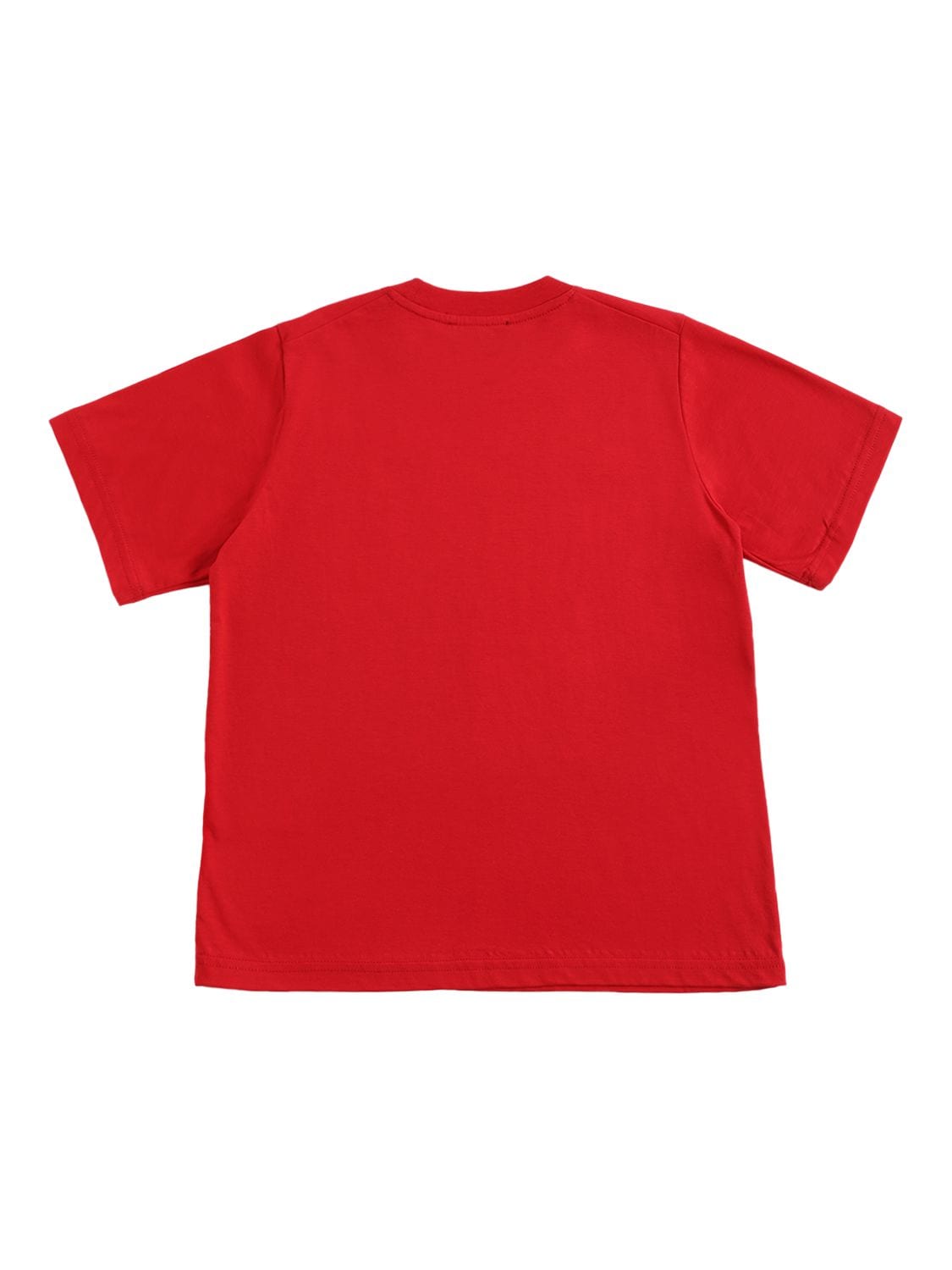 Shop Dsquared2 Cotton Jersey T-shirt W/ Logo In Red