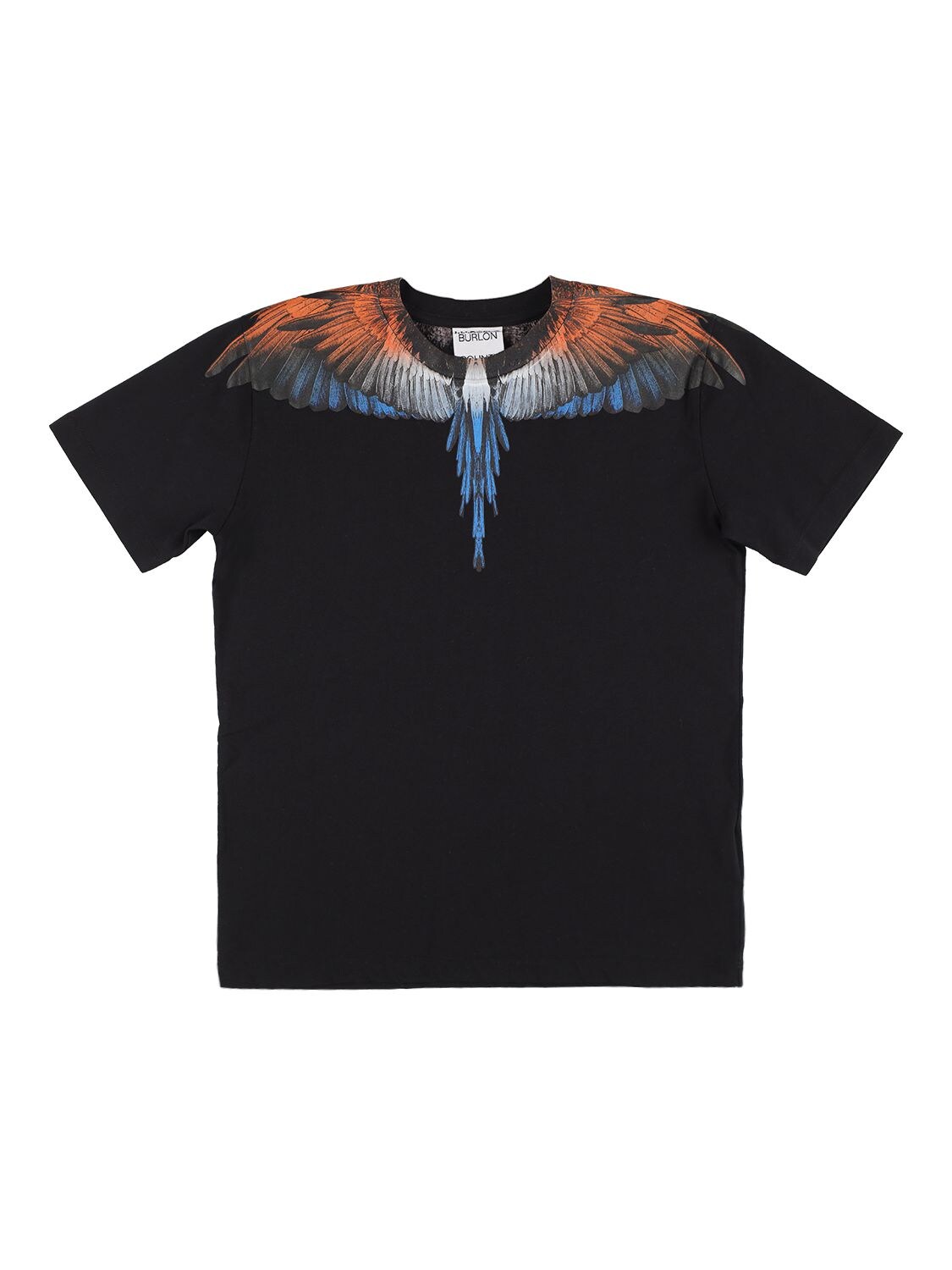 Wing Print Cotton Jersey T-shirt – KIDS-BOYS > CLOTHING > T-SHIRTS