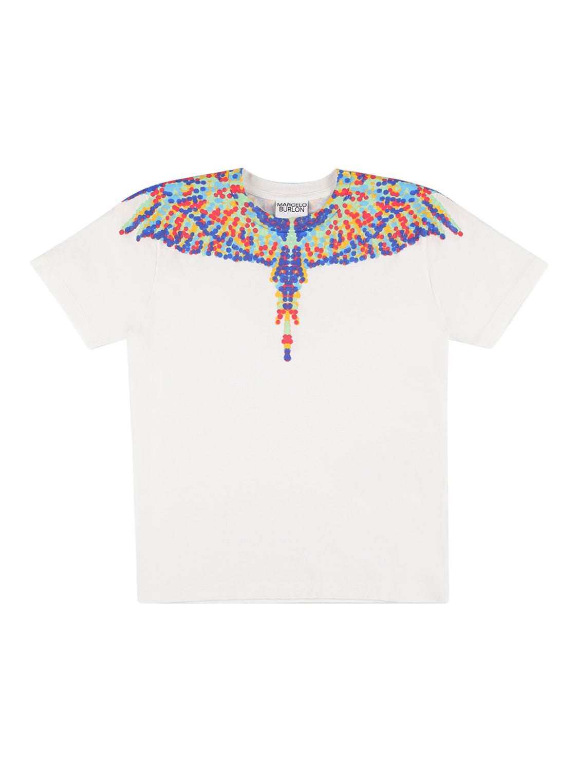 Wing Print Cotton Jersey T-shirt – KIDS-BOYS > CLOTHING > T-SHIRTS