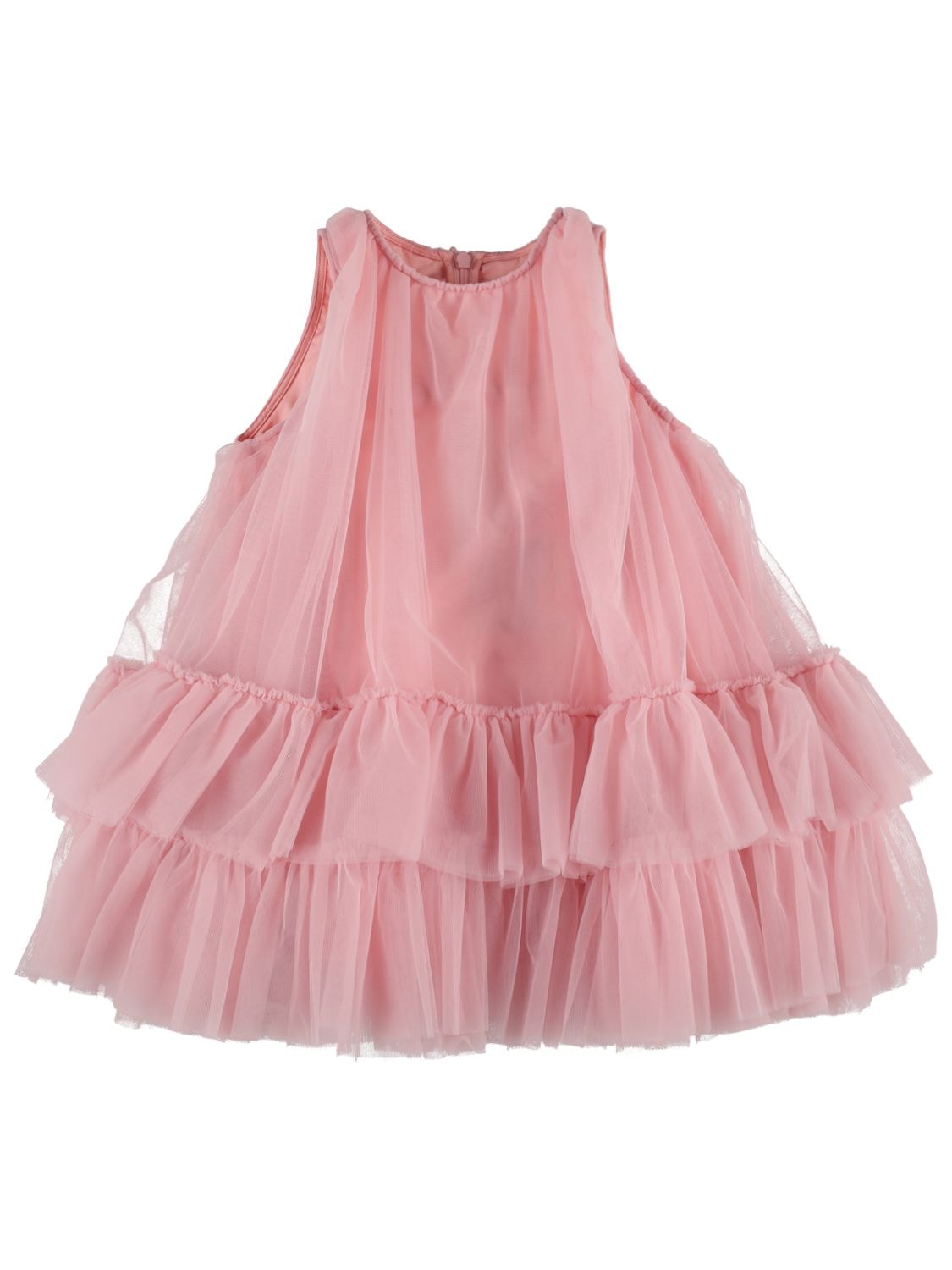 Sleeveless Layered Tulle Dress – KIDS-GIRLS > CLOTHING > DRESSES