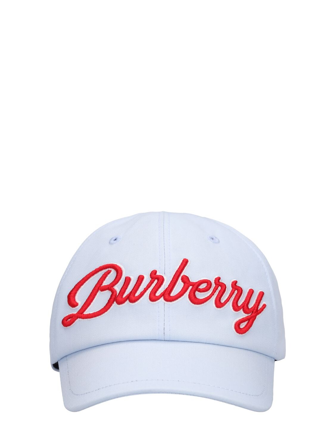 BURBERRY COTTON BASEBALL HAT W/ LOGO