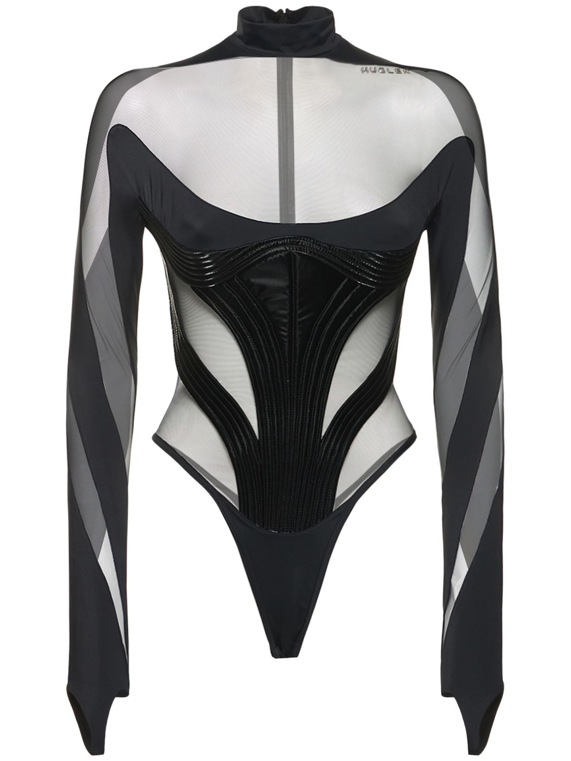 Tulle Inserts Bodysuit