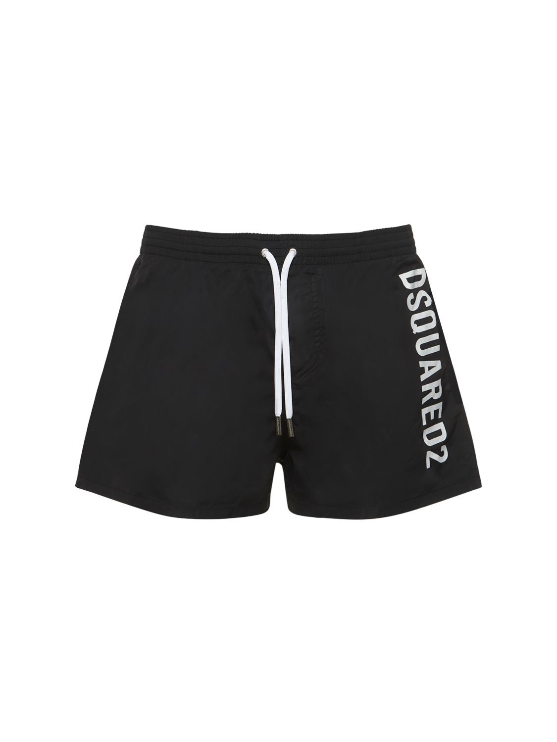 DSQUARED2 UNDERWEAR Logo Boxer Midi Swim Shorts