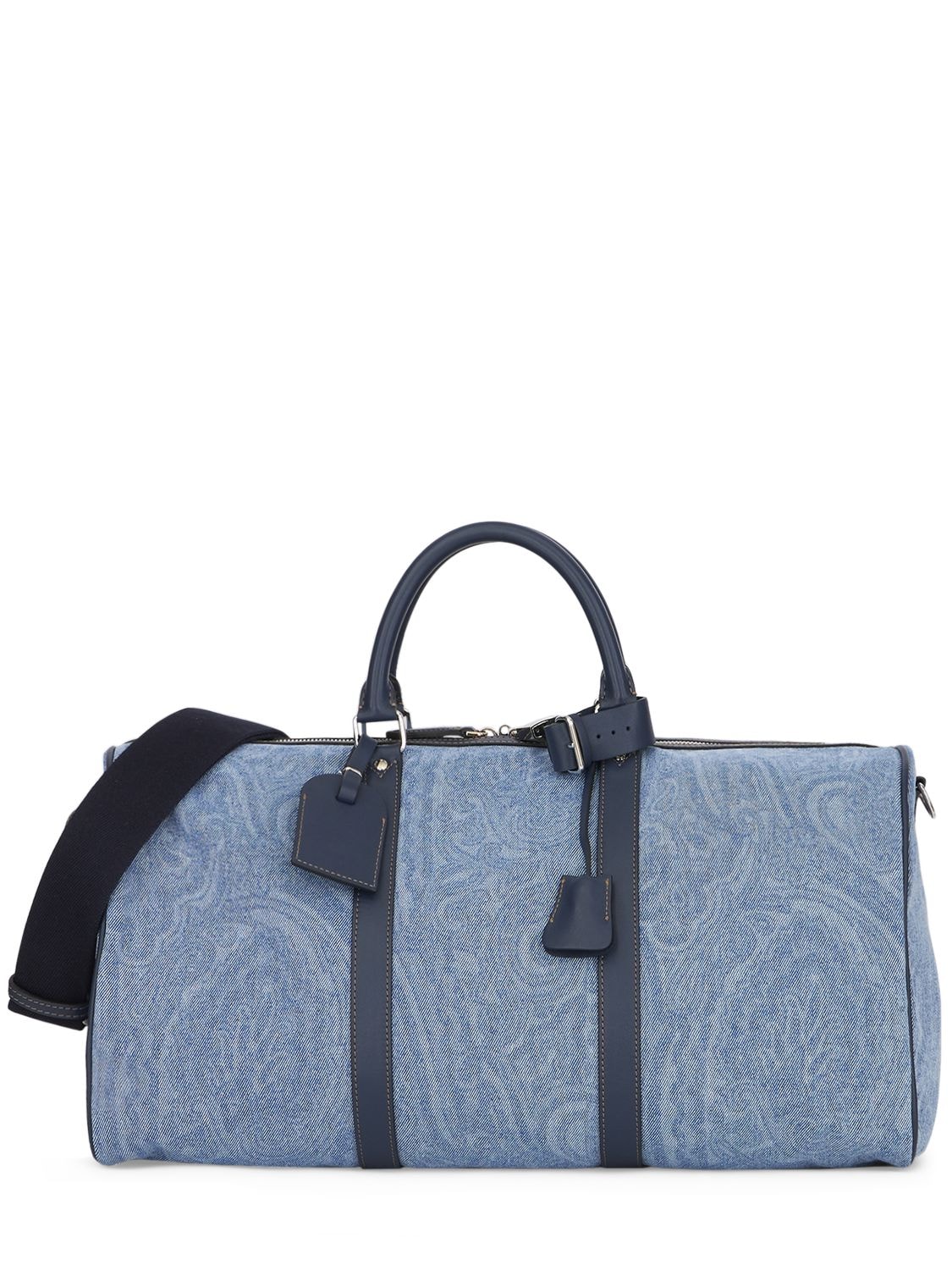 ETRO PAISLEY PRINT COTTON DUFFLE BAG 