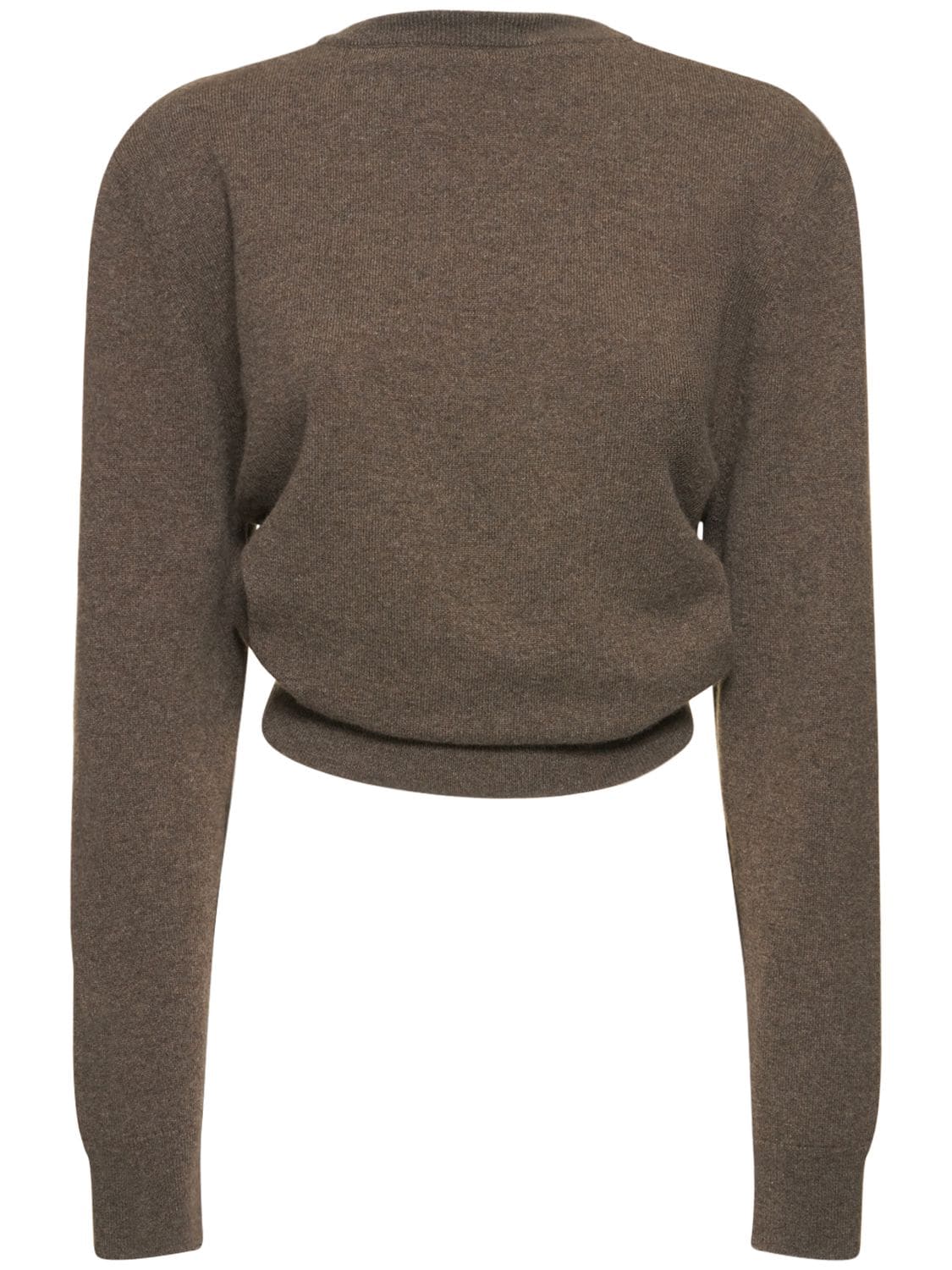 THE ROW LARIS CASHMERE KNOT CREWNECK SWEATER