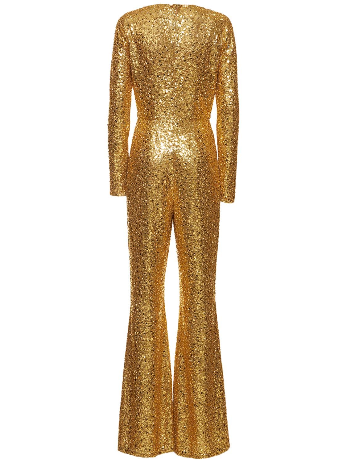 Michael kors gold store jumpsuit