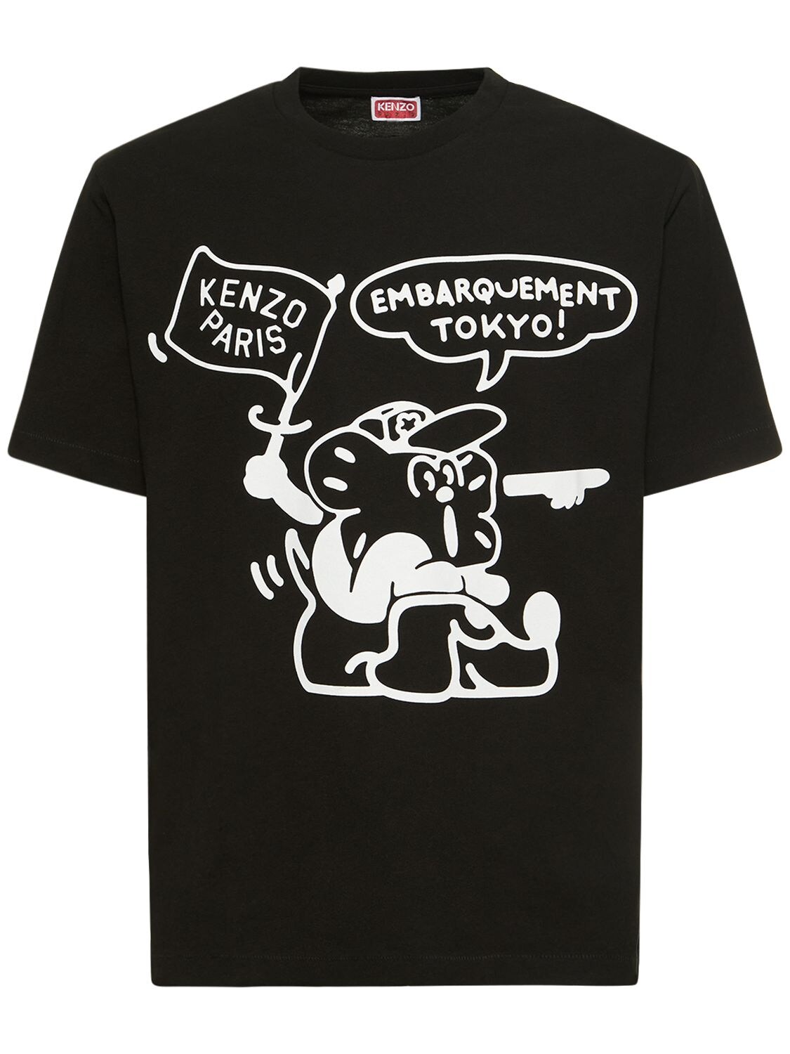 KENZO PARIS Boke Boy Print Jersey T-shirt