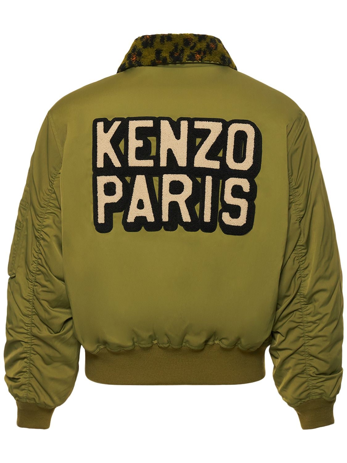KENZO FLIGHT科技织物斜纹飞行员夹克