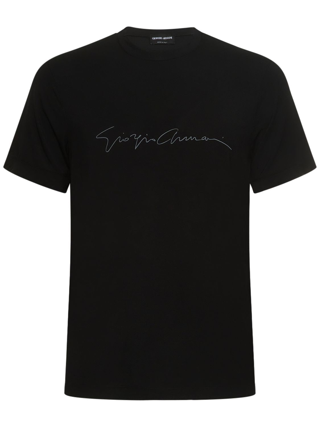 GIORGIO ARMANI VISCOSE JERSEY T-SHIRT