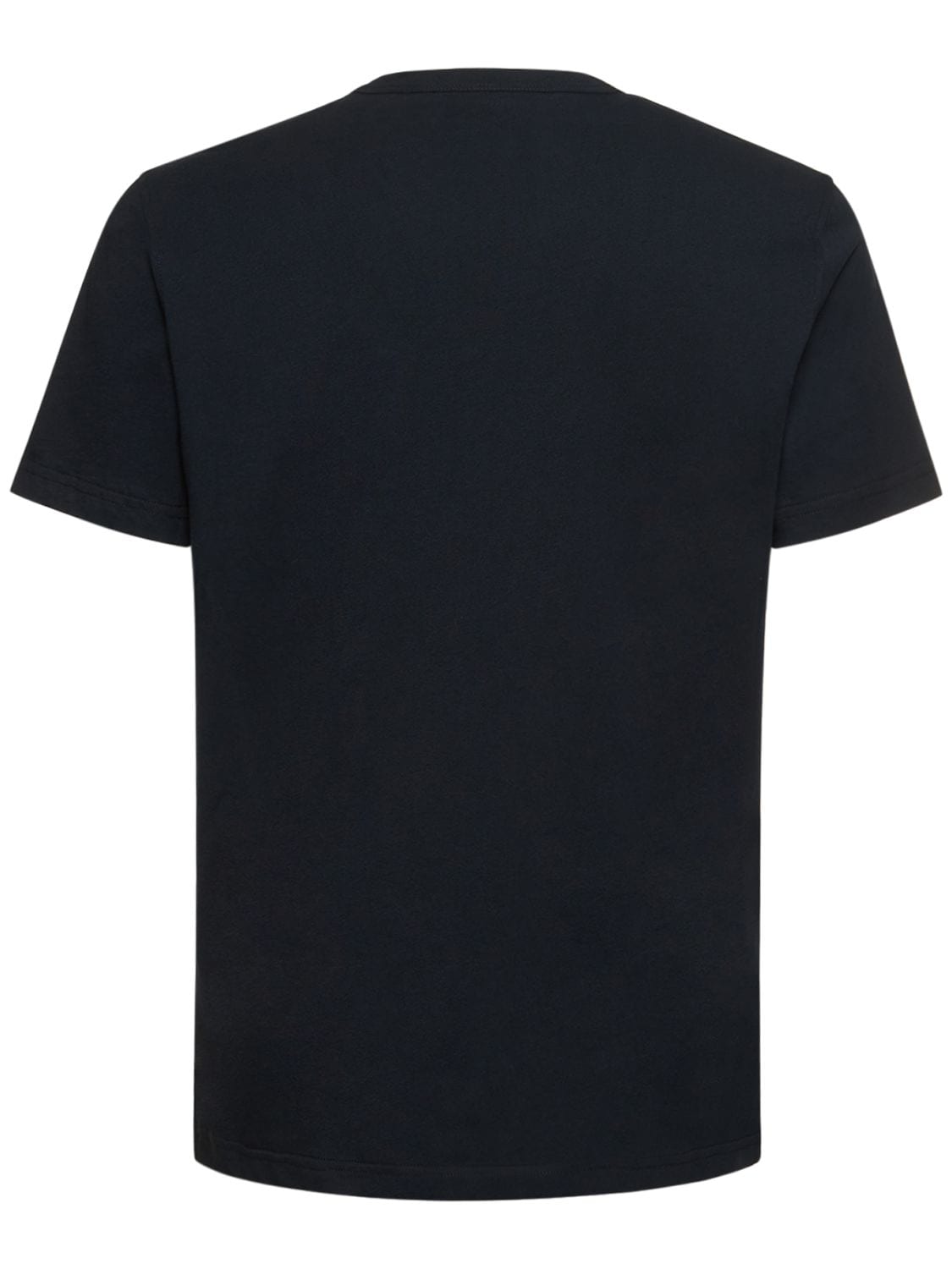 Shop Belstaff Logo Cotton Jersey T-shirt In Dark Ink