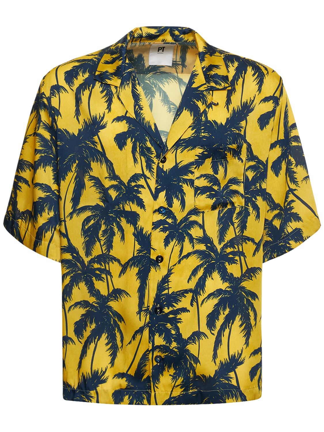 PT TORINO PRINTED BOWLING SHIRT