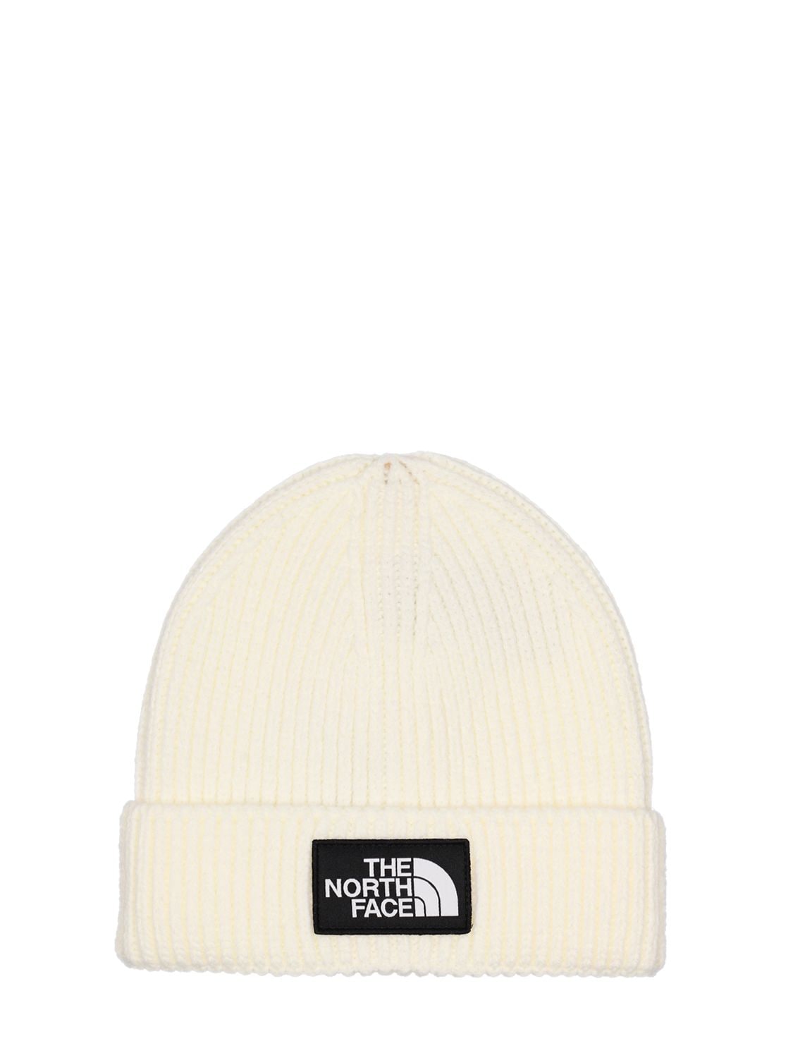 THE NORTH FACE LOGO ACRYLIC BLEND KNIT BEANIE