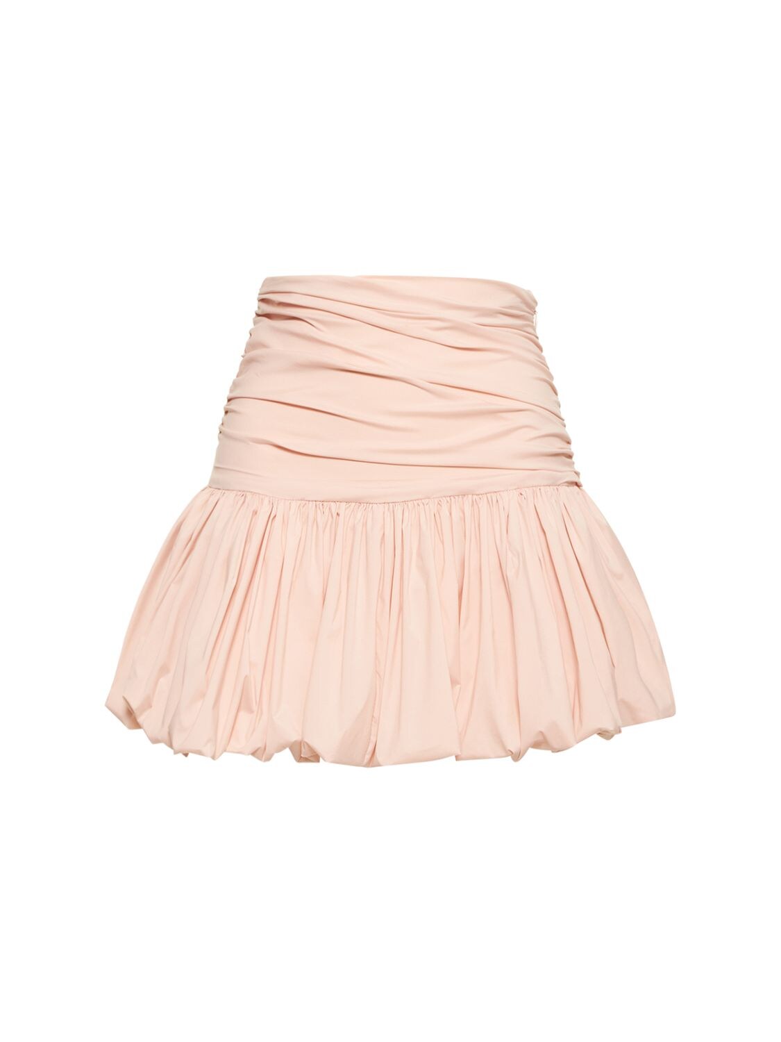 PHILOSOPHY DI LORENZO SERAFINI STRETCH TAFFETA MINI SKORT