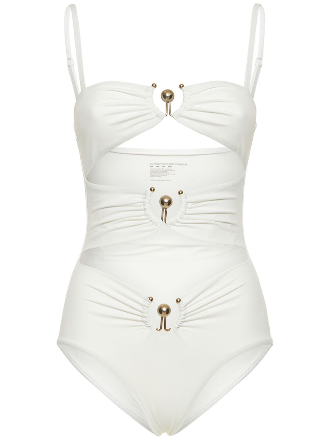 Orbit Cutout One Piece Swimsuit