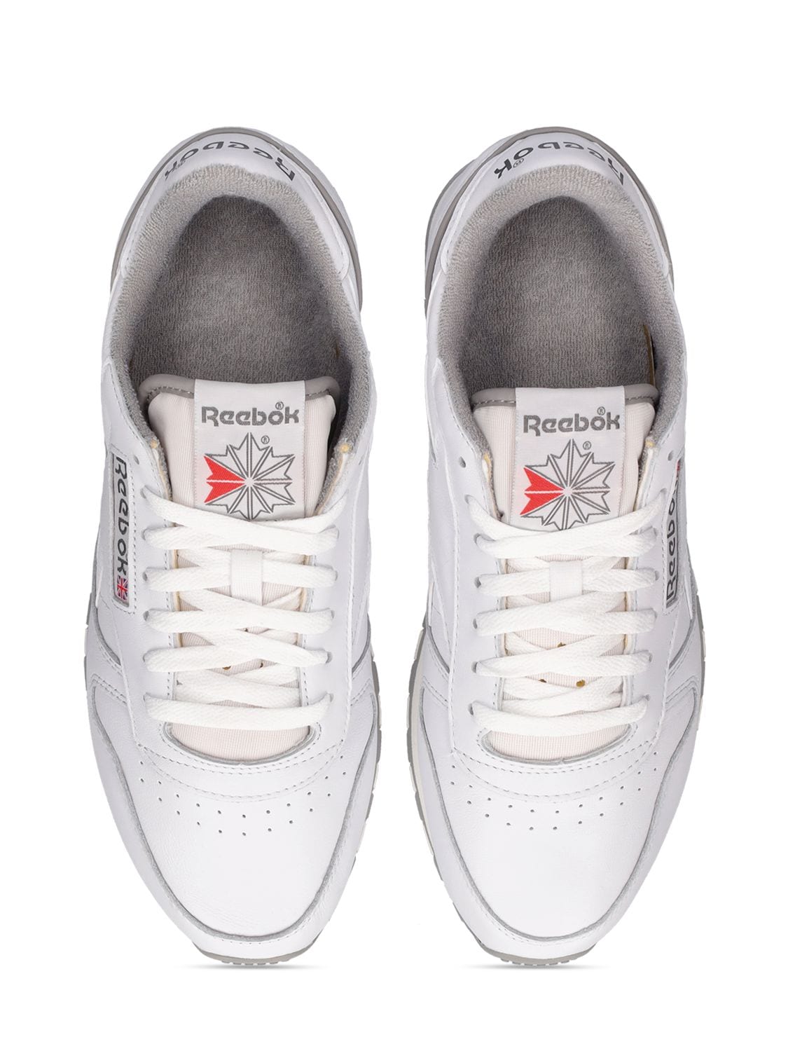 Vul in projector dealer Reebok White Classic Leather Sneakers | ModeSens