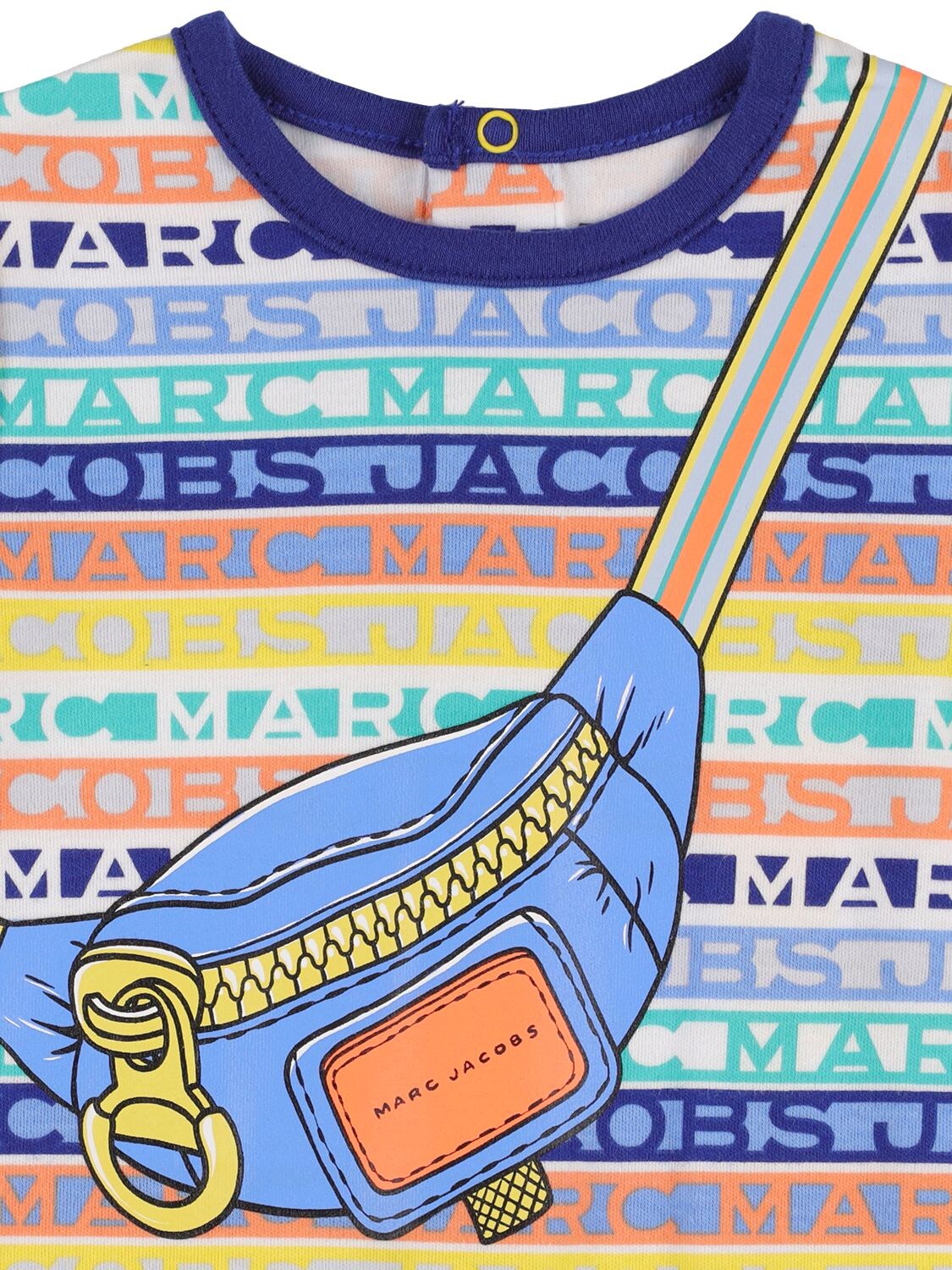 Marc Jacobs Onesie With Print In Multicolor