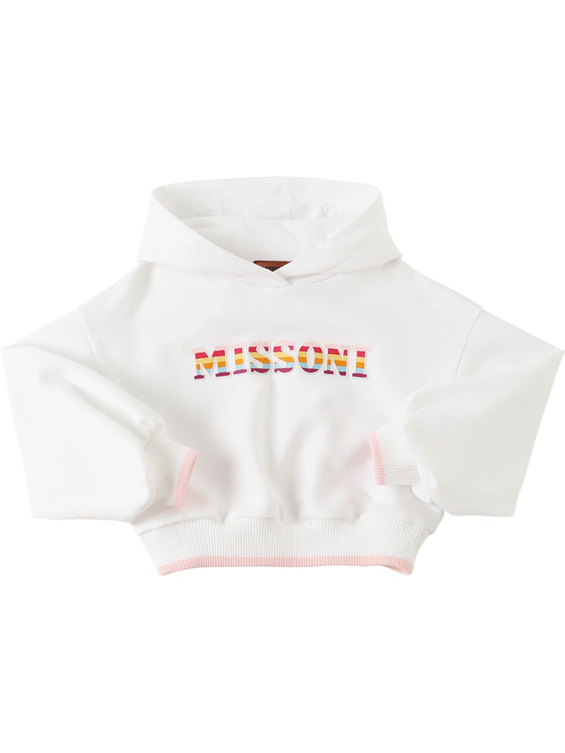 MISSONI ORGANIC COTTON HOODIE W/ LOGO