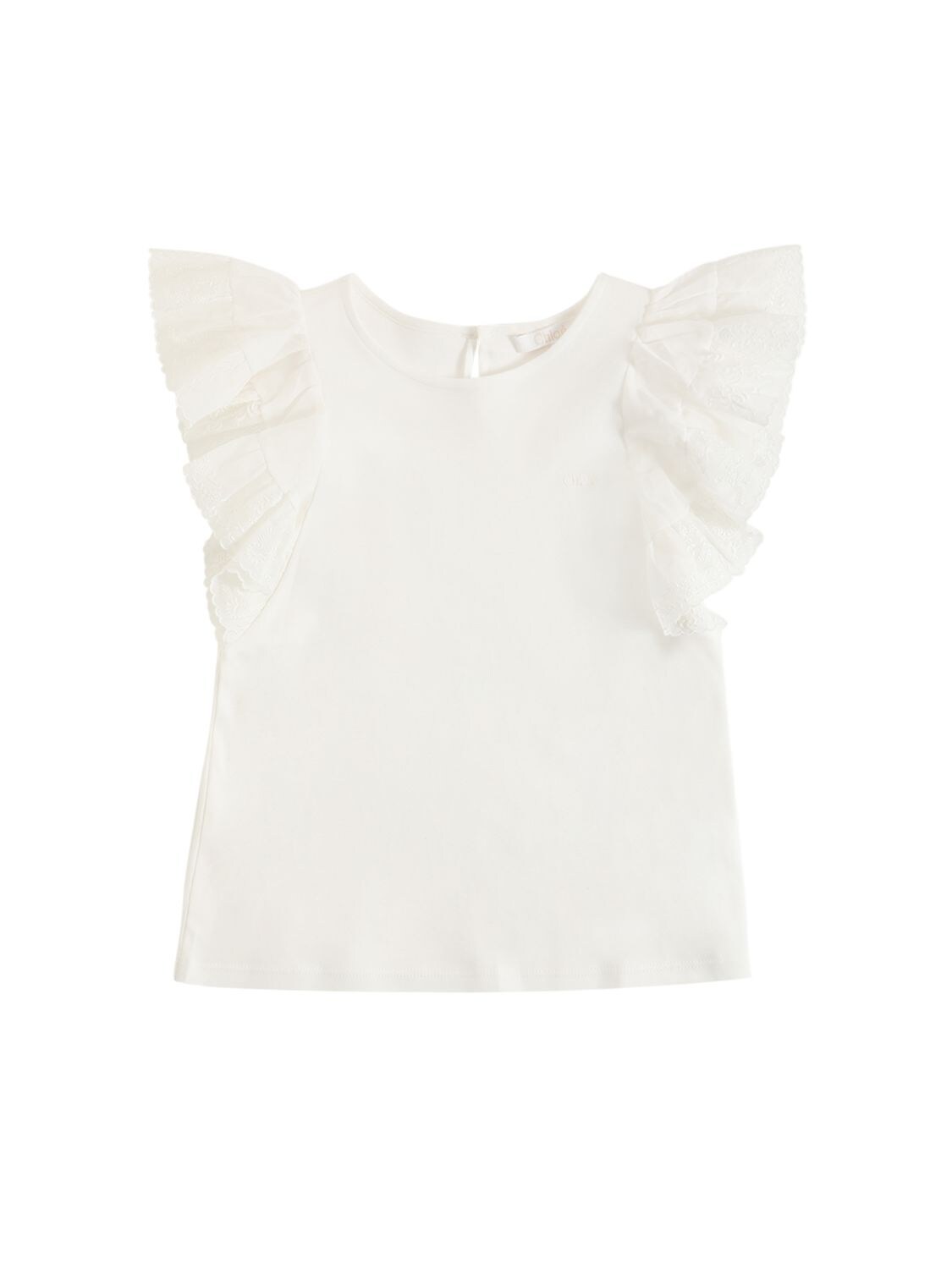 Chloé Kids Set In White