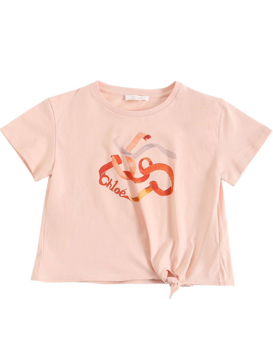 Kid's T-Shirt Pink Cotton Jersey