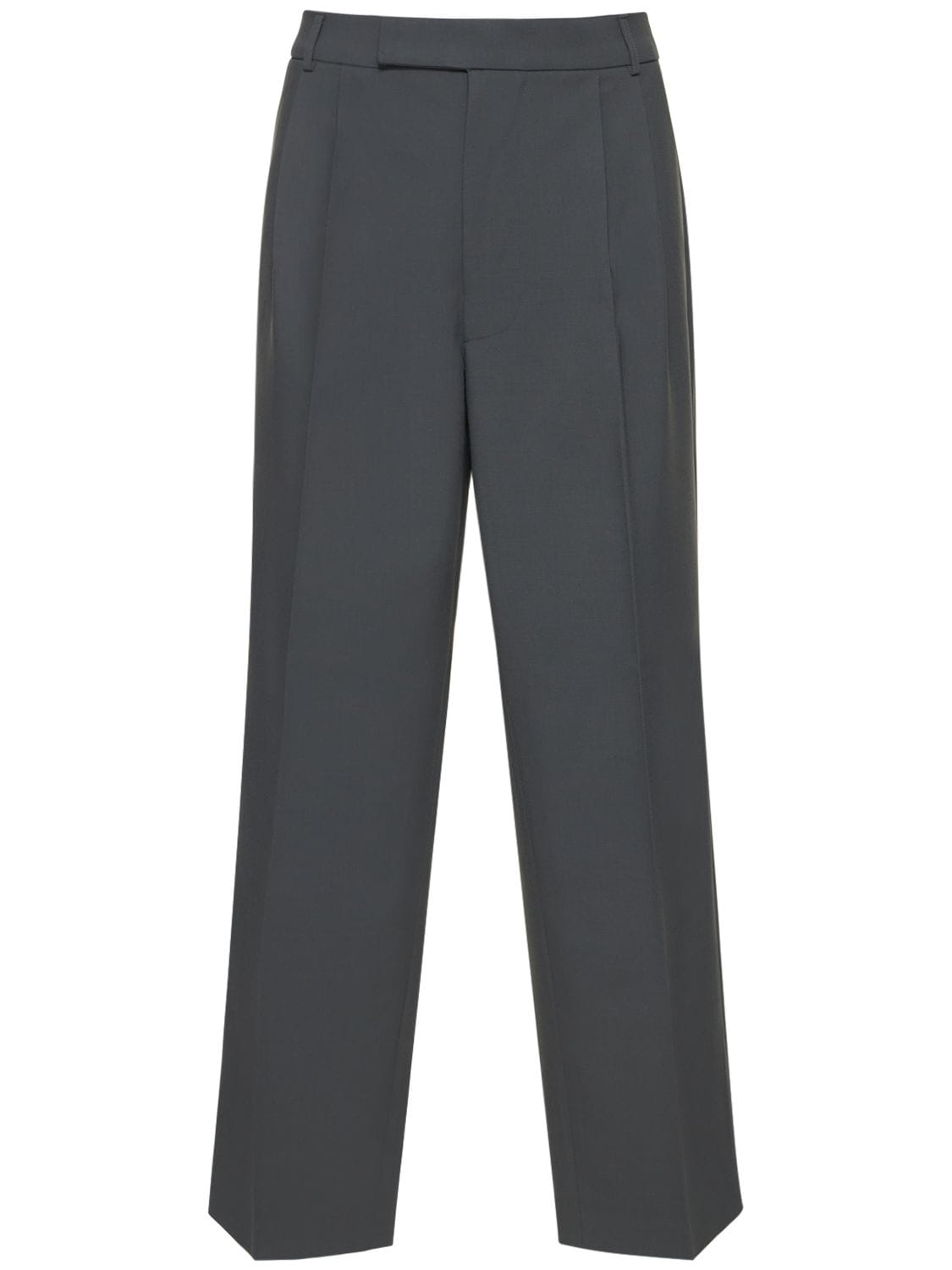 The Frankie Shop Beo Midweight Light Stretch Suit Pants In Charcoal