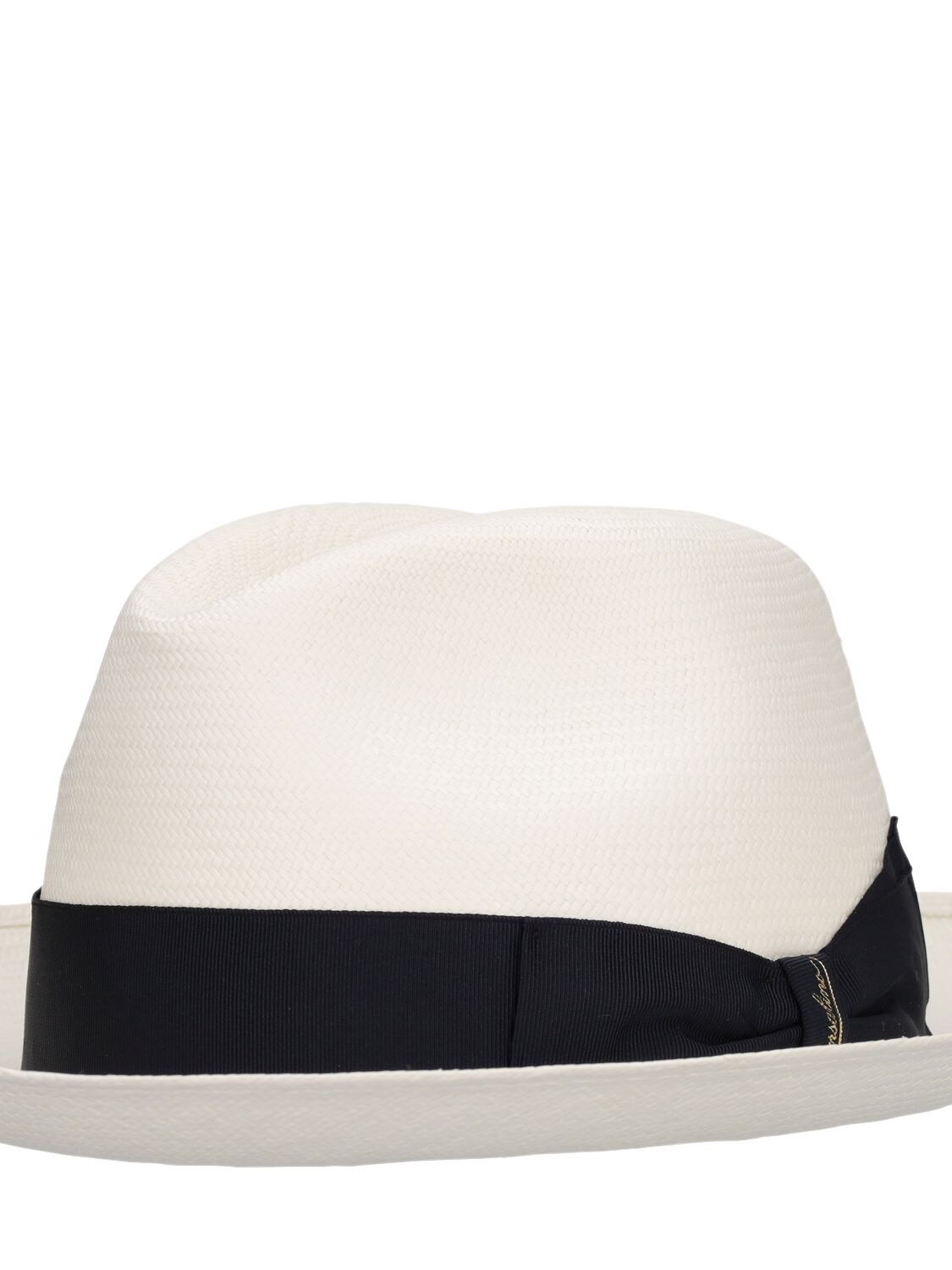 未使用 BORSALINO HAT PANAMA FINE WHITE 58cm アウトレットセール