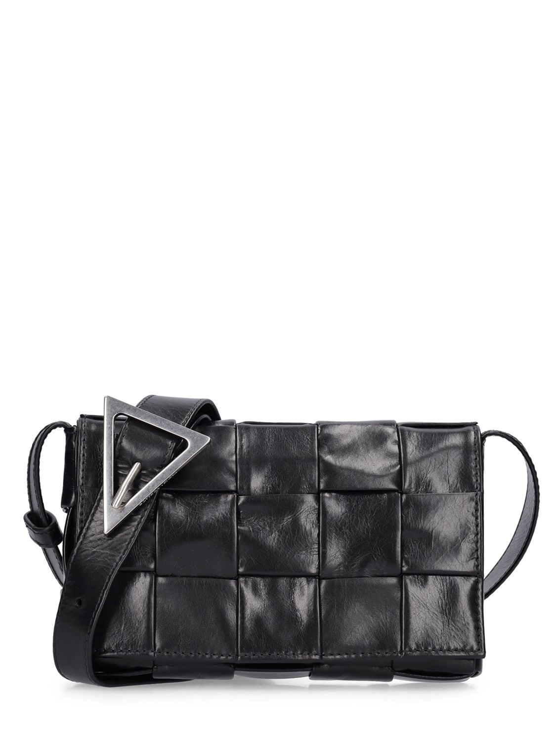 Bottega Veneta Small Cassette Crossbosy Bag In Black