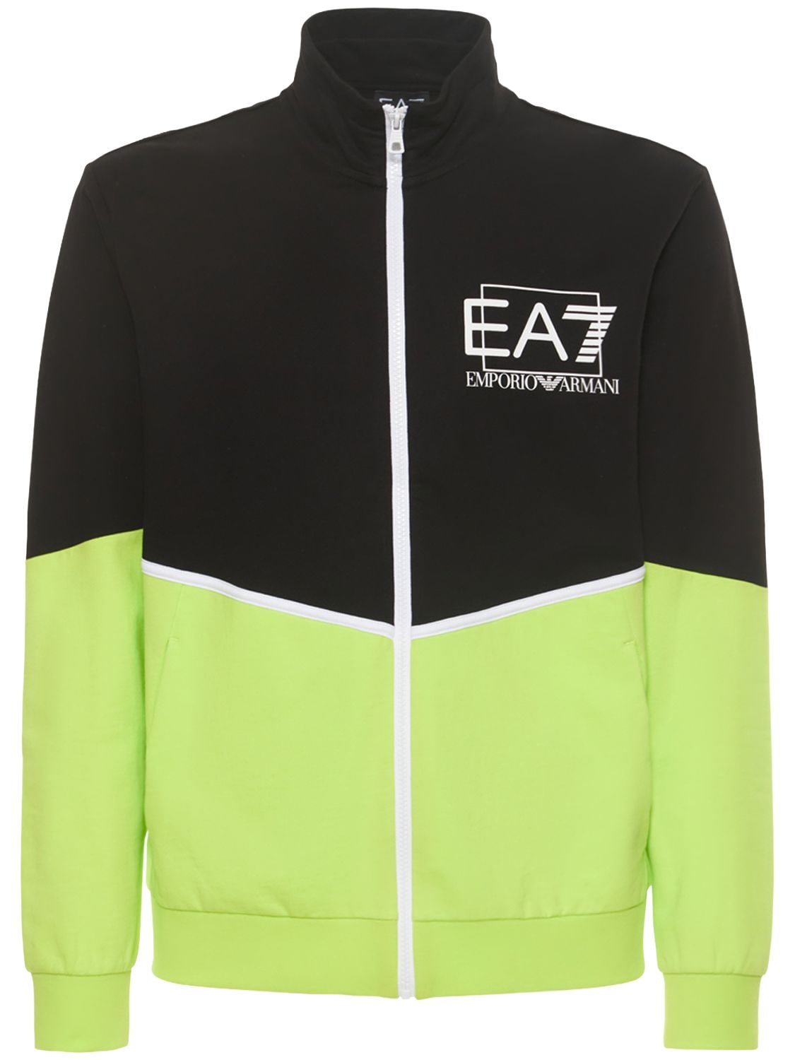 EA7 EMPORIO ARMANI Visibility Cotton French Terry Suit