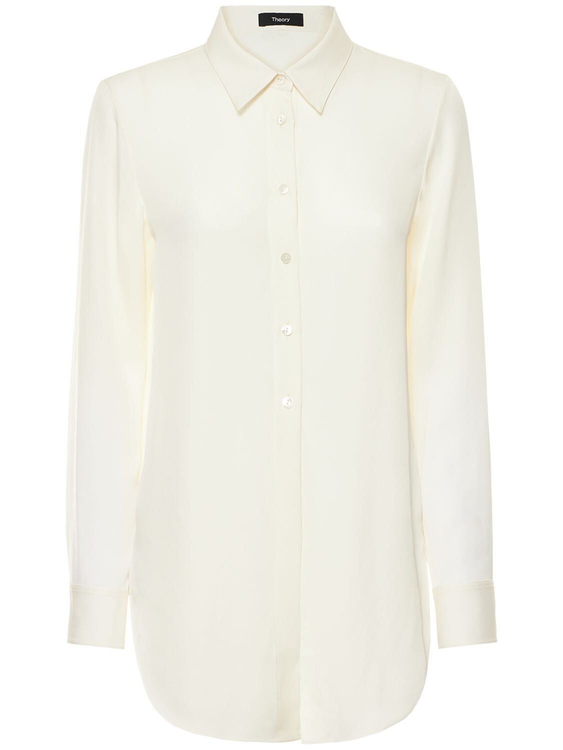 Blouse En Soie Avec Nœud